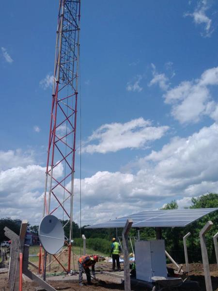 GSN is providing the ground infrastructure for the project while Intelsat is handling the space segment.